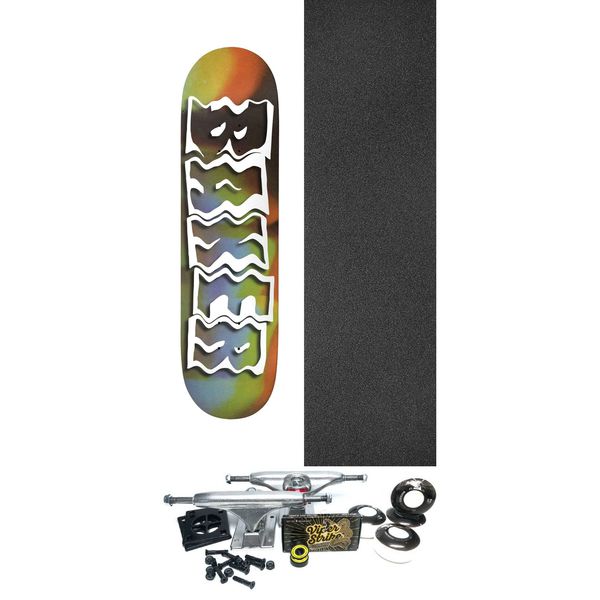 Baker Skateboards Justin "Figgy" Figueroa Library Card Skateboard Deck - 8.47" x 32" - Complete Skateboard Bundle